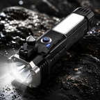 8-in-1 Portable Rechargeable Torch LED Flashlight